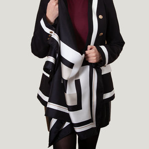 Harper, Black/Beige/White