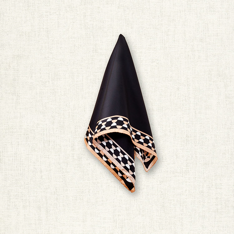 Demi, Black/Rustic Apricot