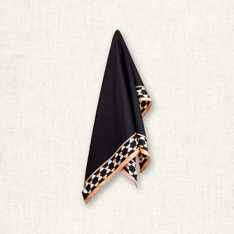 Demi, Black/Rustic Apricot