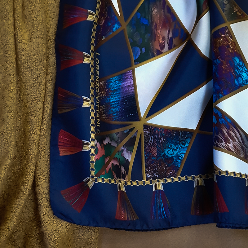 Diamond, Navy/White/Multi