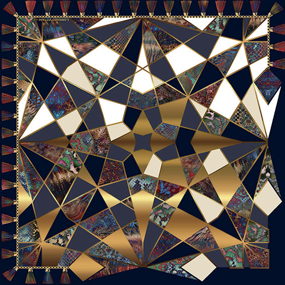 Diamond, Navy/White/Multi