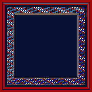 Ember, Navy/Red/Cobalt