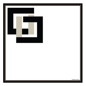 Harper, Warm White/Black/Beige