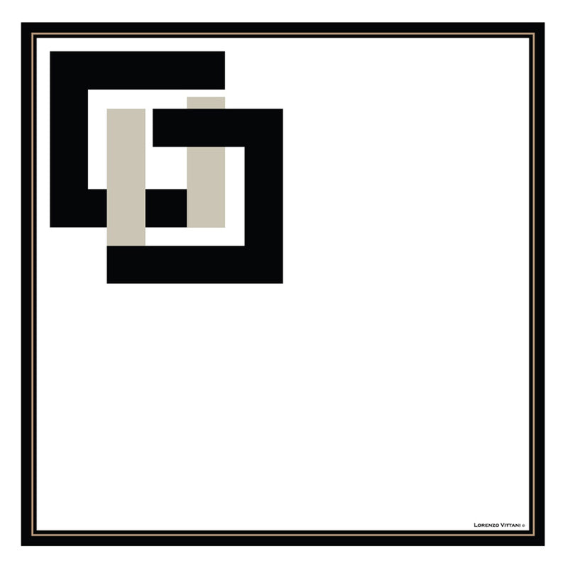 Harper, Warm White/Black/Beige