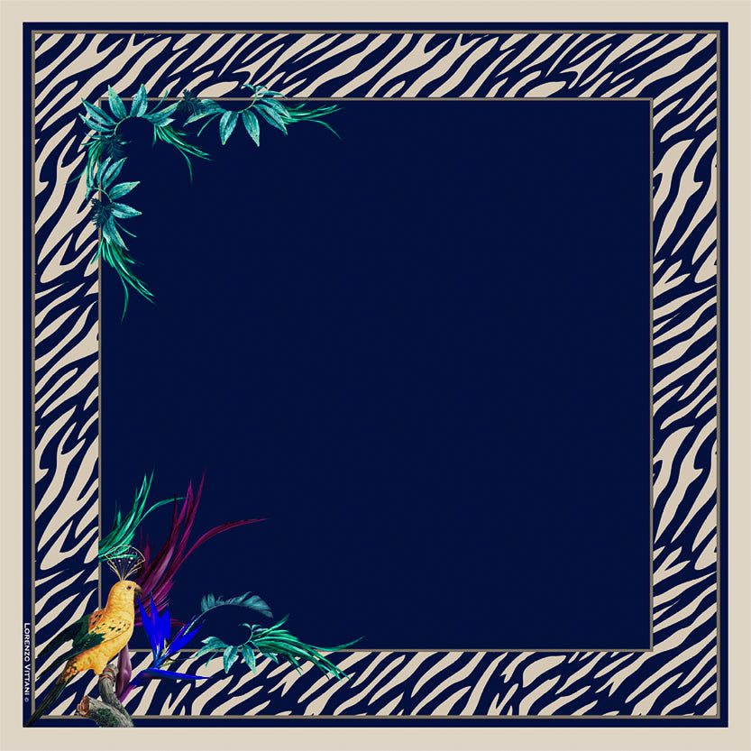 Ingrid, Navy/Almond