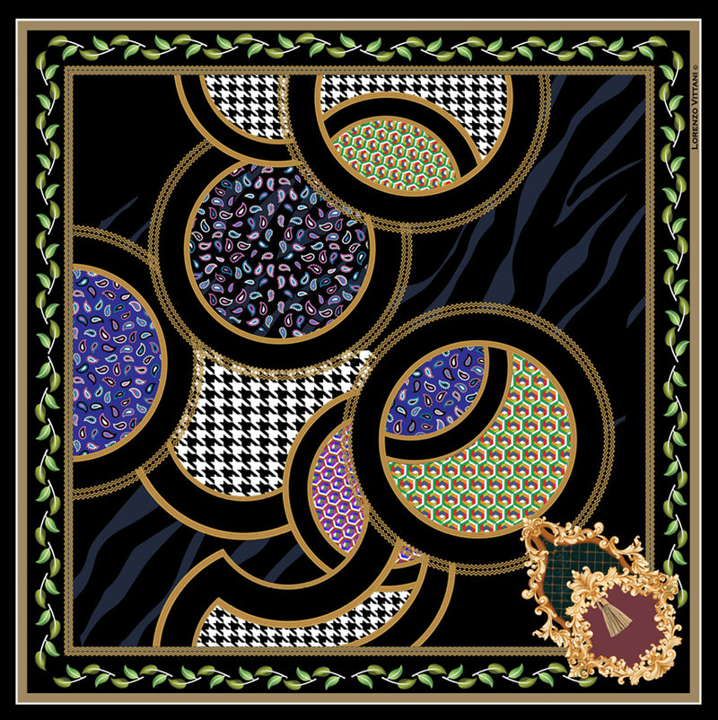 Mikayla, Black/Multi