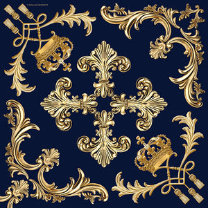 Canovia, Navy/Gold