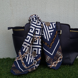 Caletta, Navy/White/Gold