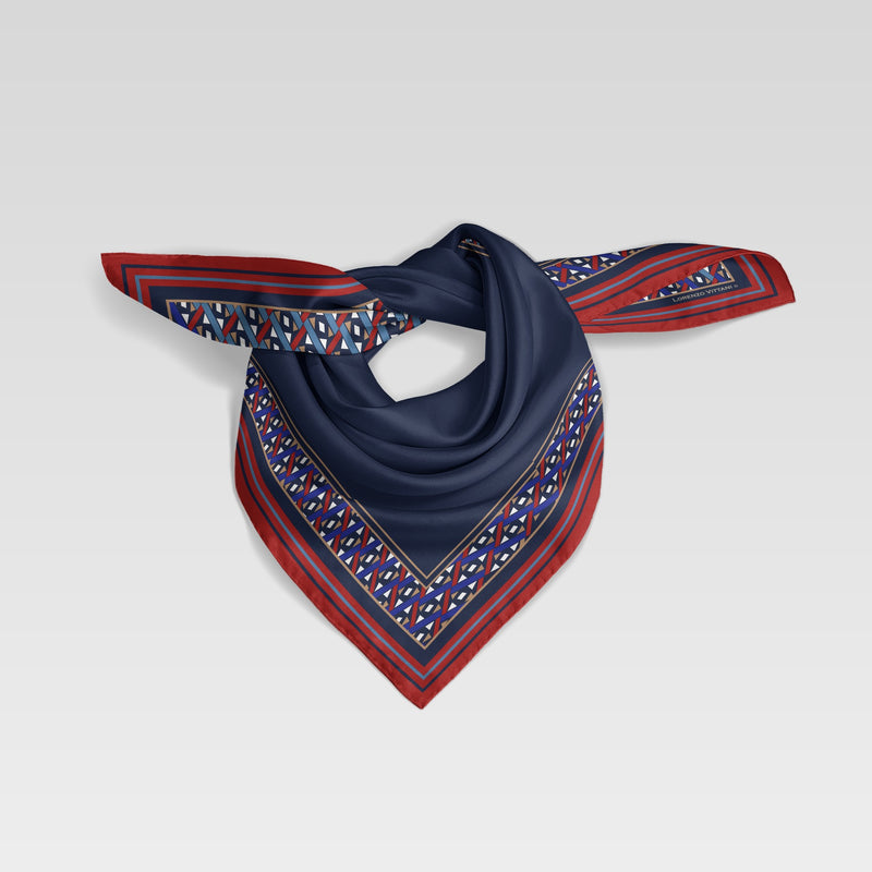Ember, Navy/Red/Cobalt