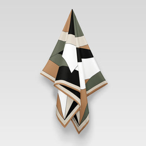 Evana, Tan/Green/Black