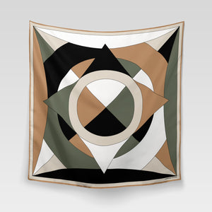 Evana, Tan/Green/Black