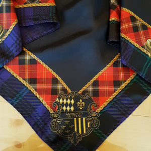 Inverness, Navy/Red