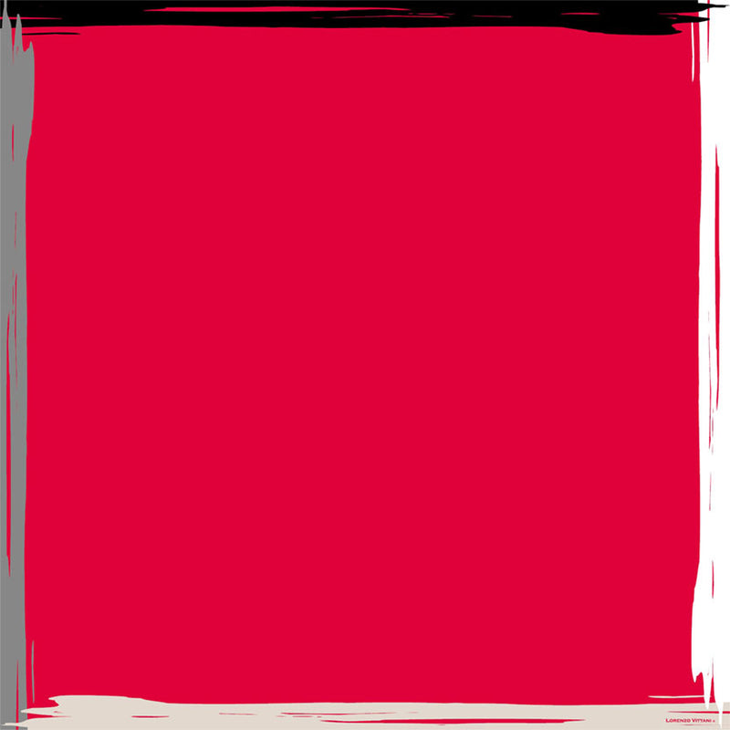 Paint Border, Red Black White