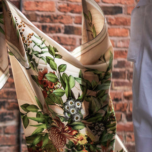 Wildflowers, Beige/Green