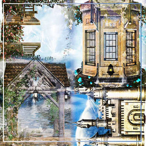 Strasburg, Blue/Sandstone