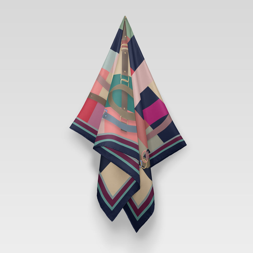 Zayla, Navy/Magenta