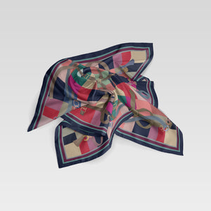 Zayla, Navy/Magenta