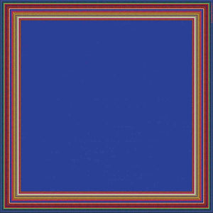 Aztec Border, Cobalt/Brights