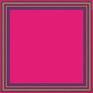 Aztec Border, Raspberry/Brights