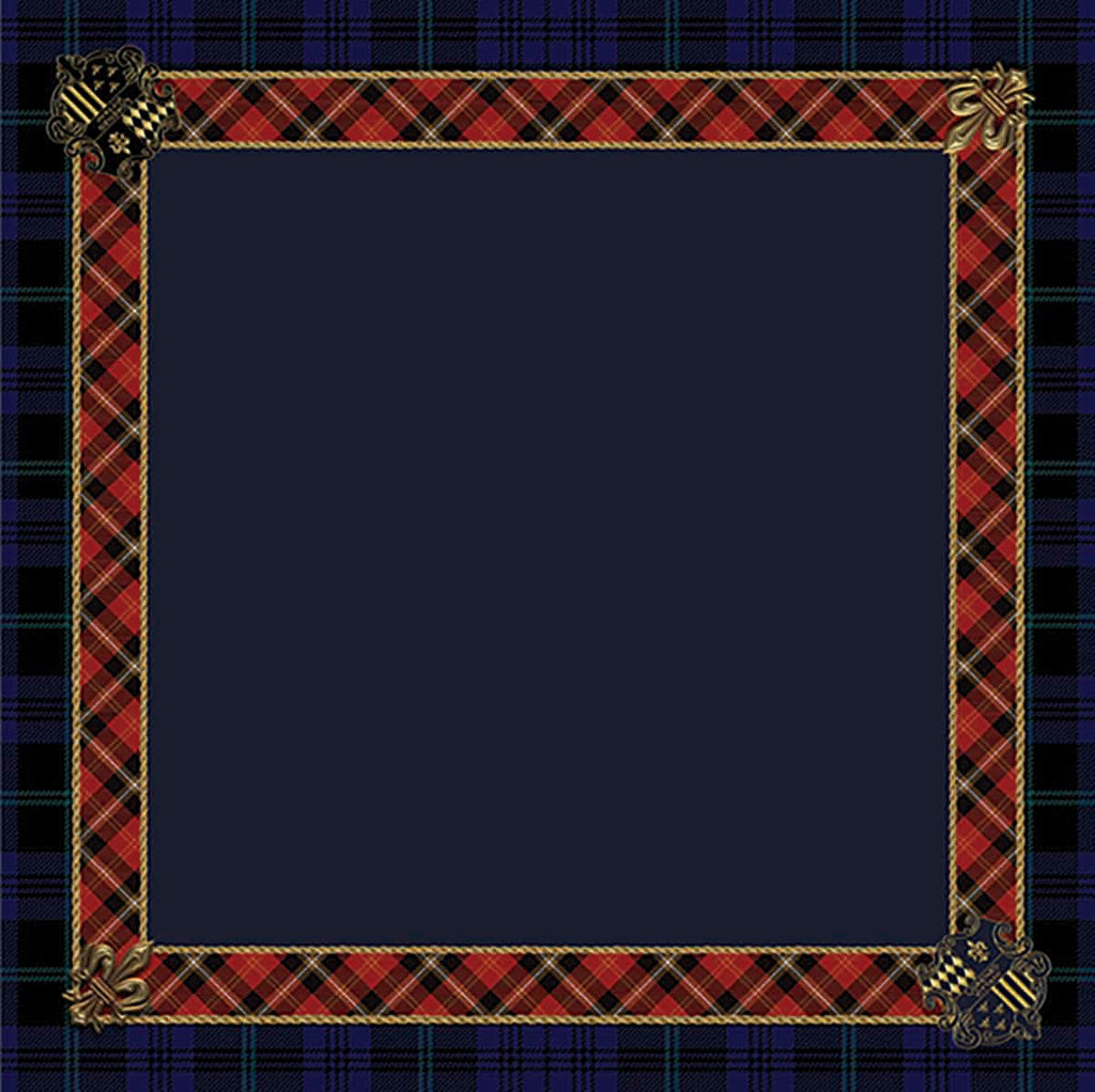 Inverness, Navy/Red