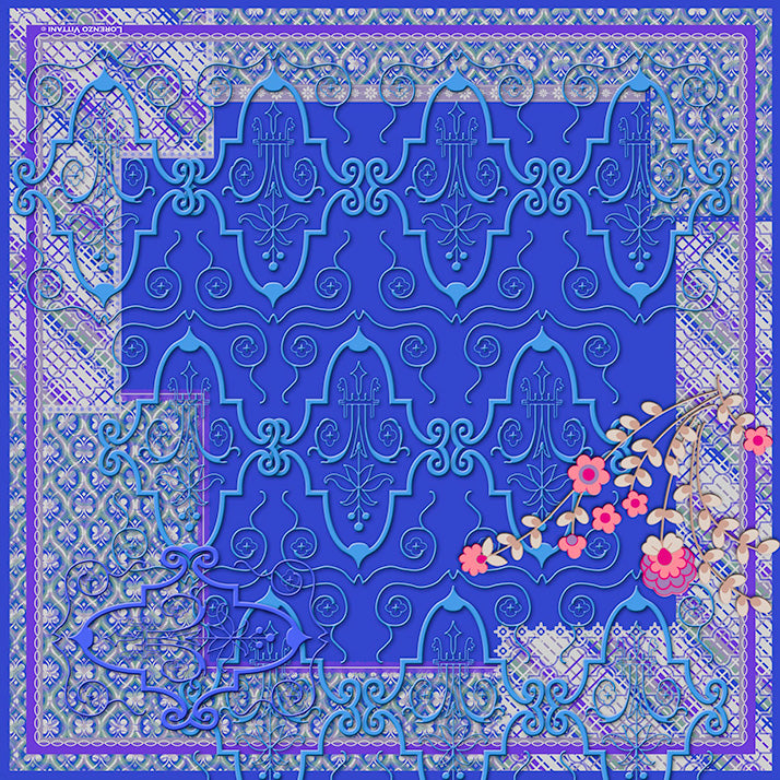 Tracey's Vintage, Cobalt/Pink